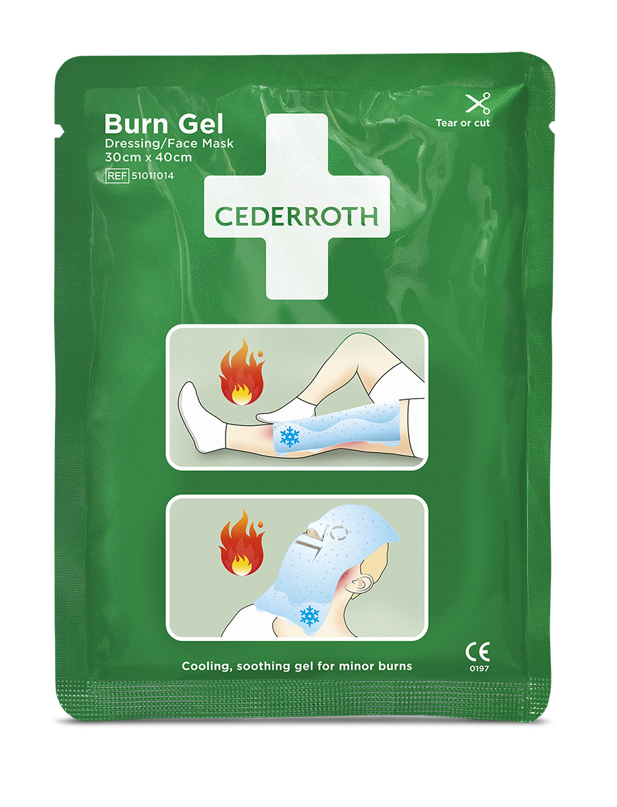 Burn Gel Dressing / Face Mask 30×40 cm Global